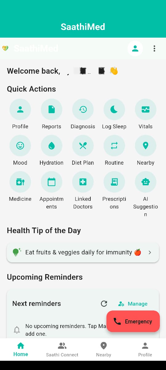 SaathiMed App