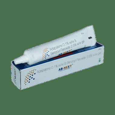 ab-next gel Allopathy (Adapalene (0.1% w/w)) - Uses in Hindi, Side Effects, Substitutes & Price in India