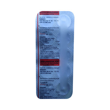 abaxp-sr 12.5 tablet Allopathy (Paroxetine (12.5mg)) - Uses in Hindi, Side Effects, Substitutes & Price in India