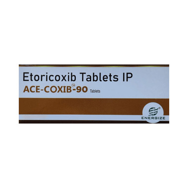 ace-coxib 90 tablet Allopathy (Etoricoxib (90mg)) - Uses in Hindi, Side Effects, Substitutes & Price in India