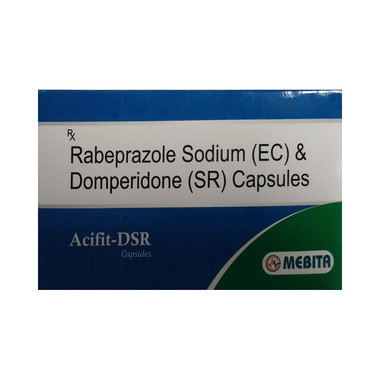 acifit-dsr capsule Allopathy (Domperidone (30mg)) - Uses in Hindi, Side Effects, Substitutes & Price in India