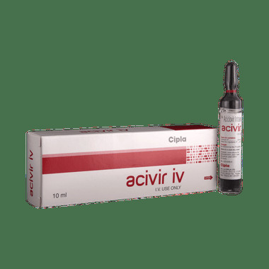 acivir iv injection Allopathy (Acyclovir (25mg/ml)) - Uses in Hindi, Side Effects, Substitutes & Price in India