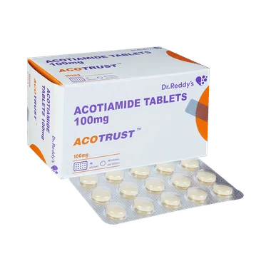 acotrust  tablet Allopathy (Acotiamide (100mg)) - Uses in Hindi, Side Effects, Substitutes & Price in India