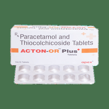 acton-or plus+ tablet Allopathy (Paracetamol (325mg)) - Uses in Hindi, Side Effects, Substitutes & Price in India