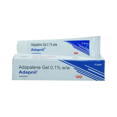 adapnil 0.1% gel Allopathy (Adapalene (0.1% w/w)) - Uses in Hindi, Side Effects, Substitutes & Price in India
