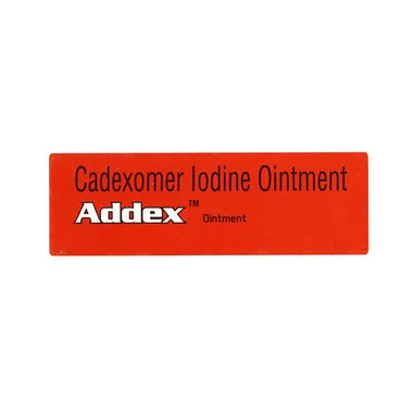 addex 500mg ointment Allopathy (Cadexomer Iodine (500mg)) - Uses in Hindi, Side Effects, Substitutes & Price in India