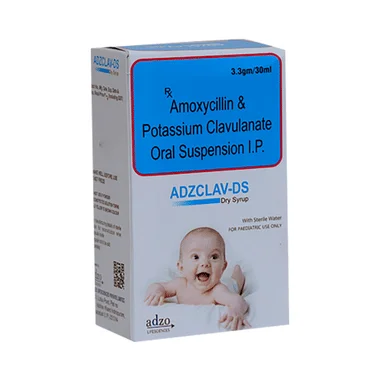 adzclav-ds dry syrup Allopathy (Amoxycillin (200mg)) - Uses in Hindi, Side Effects, Substitutes & Price in India