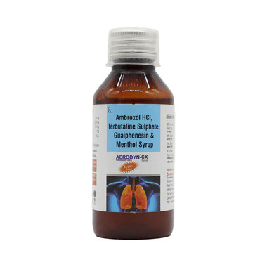 aerodyn-cx syrup sugar free Allopathy (Ambroxol (15mg)) - Uses in Hindi, Side Effects, Substitutes & Price in India