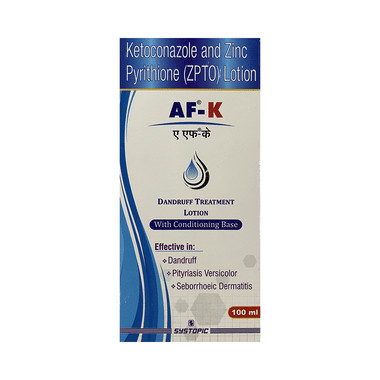 af-k lotion Allopathy (Ketoconazole (2% w/v)) - Uses in Hindi, Side Effects, Substitutes & Price in India