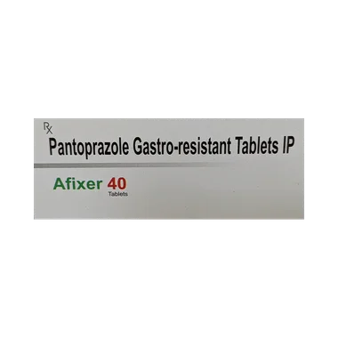 afixer 40 tablet Allopathy (Pantoprazole (40mg)) - Uses in Hindi, Side Effects, Substitutes & Price in India