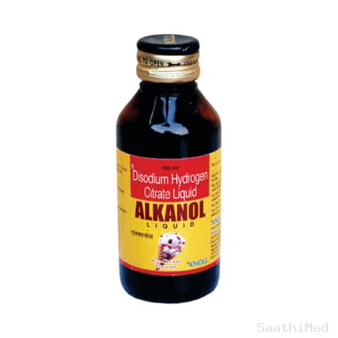 alkanol liquid Allopathy (Disodium Hydrogen Citrate (1.25gm/5ml)) - Uses in Hindi, Side Effects, Substitutes & Price in India