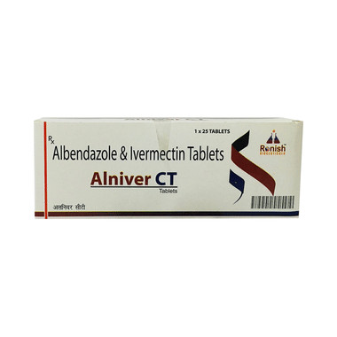 alniver ct tablet Allopathy (Ivermectin (6mg)) - Uses in Hindi, Side Effects, Substitutes & Price in India