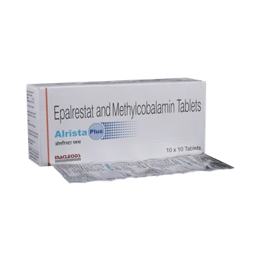 alrista plus tablet sr Allopathy (Epalrestat (150mg)) - Uses in Hindi, Side Effects, Substitutes & Price in India
