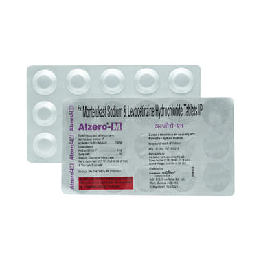 alzero m tablet Allopathy (Levocetirizine (5mg)) - Uses in Hindi, Side Effects, Substitutes & Price in India