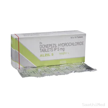 alzil 5 tablet Allopathy (Donepezil (5mg)) - Uses in Hindi, Side Effects, Substitutes & Price in India