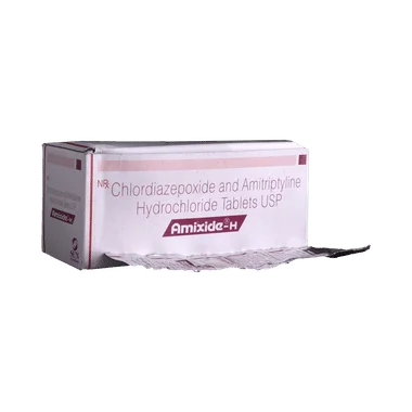 amixide-h tablet Allopathy (Amitriptyline (12.5mg)) - Uses in Hindi, Side Effects, Substitutes & Price in India