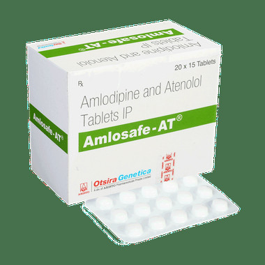 amlosafe-at tablet Allopathy (Amlodipine (5mg)) - Uses in Hindi, Side Effects, Substitutes & Price in India