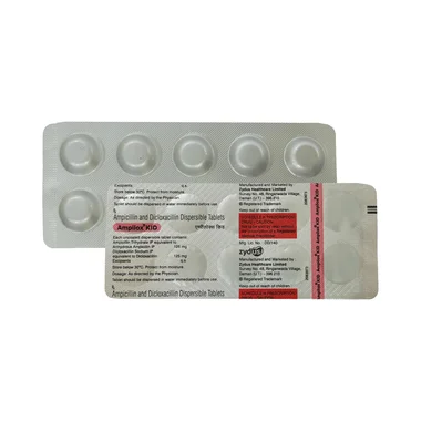 ampilox kid  125 mg/125 mg tablet Allopathy (Ampicillin (125mg)) - Uses in Hindi, Side Effects, Substitutes & Price in India