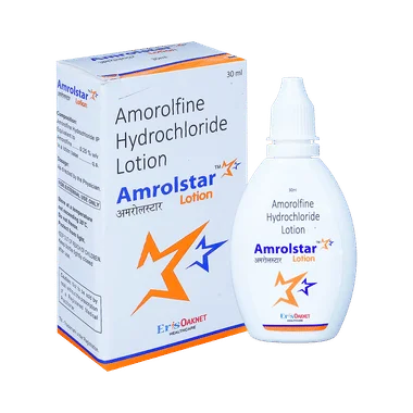 amrolstar 0.25% lotion Allopathy (Amorolfine (0.25% w/v)) - Uses in Hindi, Side Effects, Substitutes & Price in India