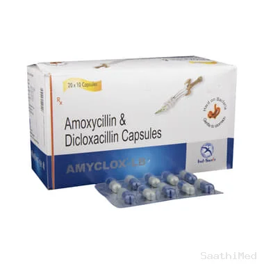 amyclox-lb capsule Allopathy (Amoxycillin (250mg)) - Uses in Hindi, Side Effects, Substitutes & Price in India