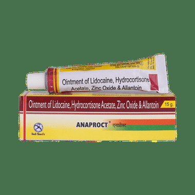anaproct ointment Allopathy (Hydrocortisone (0.25% w/w)) - Uses in Hindi, Side Effects, Substitutes & Price in India