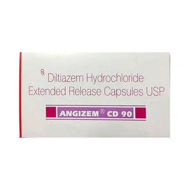 angizem cd 90 capsule er Allopathy (Diltiazem (90mg)) - Uses in Hindi, Side Effects, Substitutes & Price in India