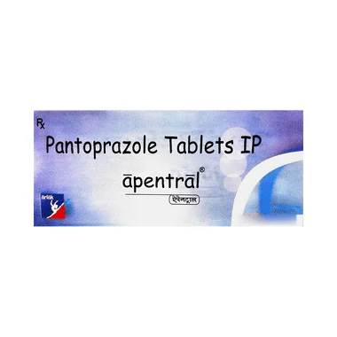 apentral 40mg tablet Allopathy (Pantoprazole (40mg)) - Uses in Hindi, Side Effects, Substitutes & Price in India