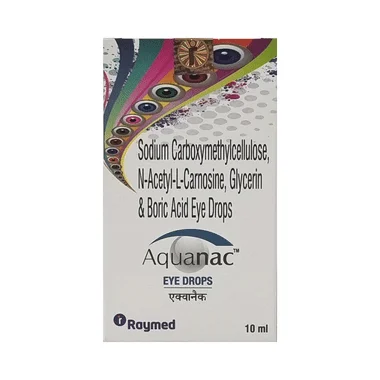 aquanac eye drop Allopathy (Carboxymethylcellulose (3mg/ml)) - Uses in Hindi, Side Effects, Substitutes & Price in India