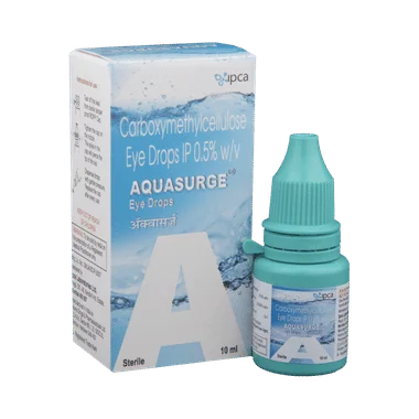 aquasurge  eye drop Allopathy (Carboxymethylcellulose (0.5% w/v)) - Uses in Hindi, Side Effects, Substitutes & Price in India