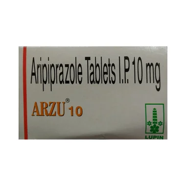 arzu 10 tablet Allopathy (Aripiprazole (10mg)) - Uses in Hindi, Side Effects, Substitutes & Price in India