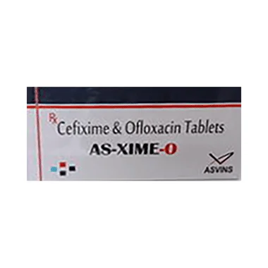 as-xime-o tablet Allopathy (Cefixime (200mg)) - Uses in Hindi, Side Effects, Substitutes & Price in India