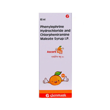 ascoril flu syrup Allopathy (Chlorpheniramine Maleate (2mg/5ml)) - Uses in Hindi, Side Effects, Substitutes & Price in India