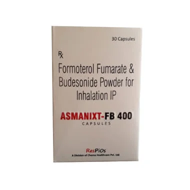 asmanixt-fb 400 capsule Allopathy (Formoterol (6mcg)) - Uses in Hindi, Side Effects, Substitutes & Price in India
