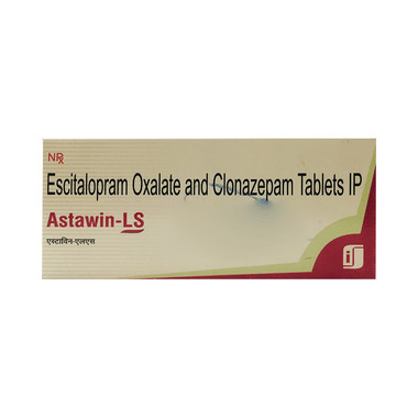 astawin ls 0.25mg/10mg tablet Allopathy (Clonazepam (0.25mg)) - Uses in Hindi, Side Effects, Substitutes & Price in India