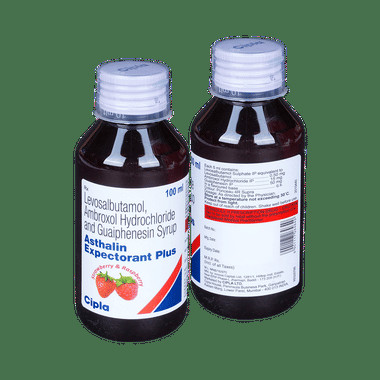 asthalin plus expectorant Allopathy (Ambroxol (15mg/5ml)) - Uses in Hindi, Side Effects, Substitutes & Price in India