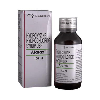 atarax syrup Allopathy (Hydroxyzine (10mg)) - Uses in Hindi, Side Effects, Substitutes & Price in India