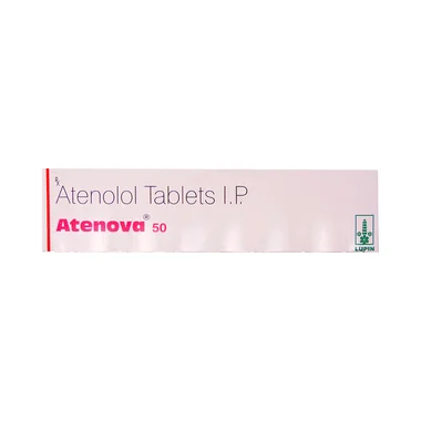 atenova 50mg tablet - Atenolol (50mg) medicine