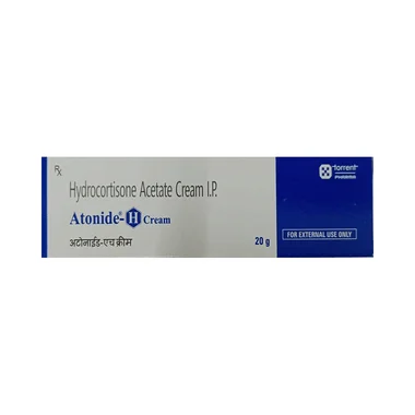 atonide-h cream Allopathy (Hydrocortisone (1% w/w)) - Uses in Hindi, Side Effects, Substitutes & Price in India