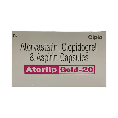 atorlip gold 20 capsule Allopathy (Aspirin (75mg)) - Uses in Hindi, Side Effects, Substitutes & Price in India