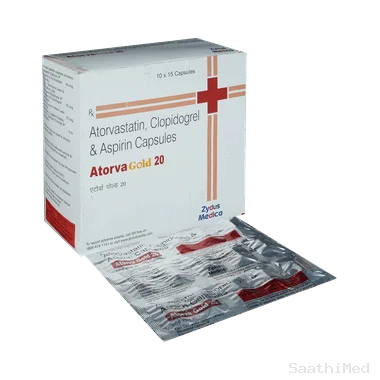 atorva gold 20 capsule Allopathy (Aspirin (75mg)) - Uses in Hindi, Side Effects, Substitutes & Price in India