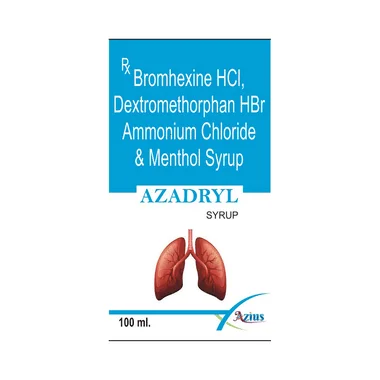 azadryl syrup Allopathy (Ammonium Chloride (50mg)) - Uses in Hindi, Side Effects, Substitutes & Price in India