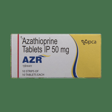 azr tablet Allopathy (Azathioprine (50mg)) - Uses in Hindi, Side Effects, Substitutes & Price in India