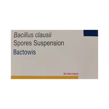 bactowis oral suspension Allopathy (Bacillus Clausii (2Billion Spores)) - Uses in Hindi, Side Effects, Substitutes & Price in India