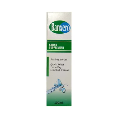 banxero mouth spray Allopathy (Carboxymethylcellulose (1% w/v)) - Uses in Hindi, Side Effects, Substitutes & Price in India