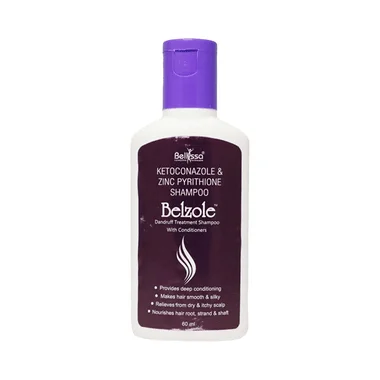 belzole 2% shampoo Allopathy (Ketoconazole (2% w/v)) - Uses in Hindi, Side Effects, Substitutes & Price in India