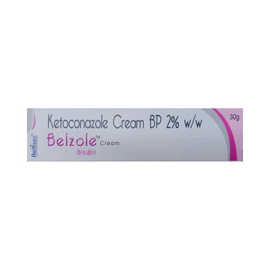 belzole cream Allopathy (Ketoconazole (2% w/w)) - Uses in Hindi, Side Effects, Substitutes & Price in India