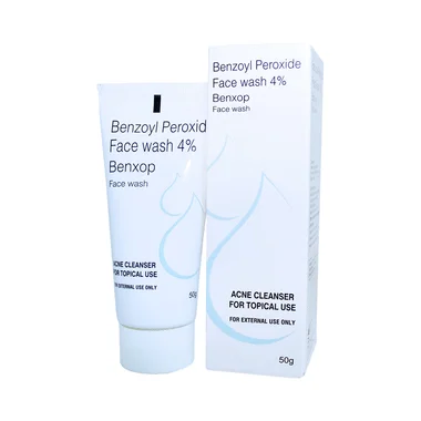 benxop face wash Allopathy (Benzoyl Peroxide (4% w/w)) - Uses in Hindi, Side Effects, Substitutes & Price in India