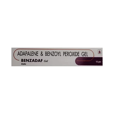 benzadaf gel Allopathy (Adapalene (0.1% w/w)) - Uses in Hindi, Side Effects, Substitutes & Price in India