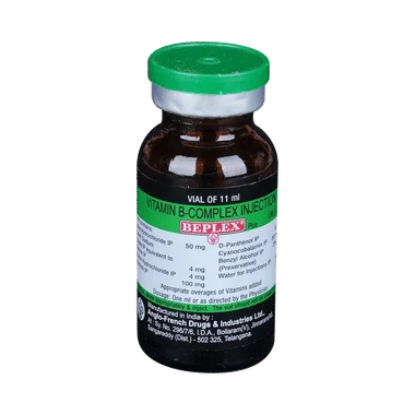beplex plus injection Allopathy (Thiamine(Vitamin B1) (50mg)) - Uses in Hindi, Side Effects, Substitutes & Price in India