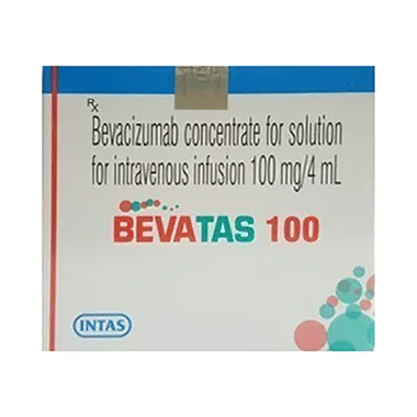 bevatas 100 injection Allopathy (Bevacizumab (100mg)) - Uses in Hindi, Side Effects, Substitutes & Price in India